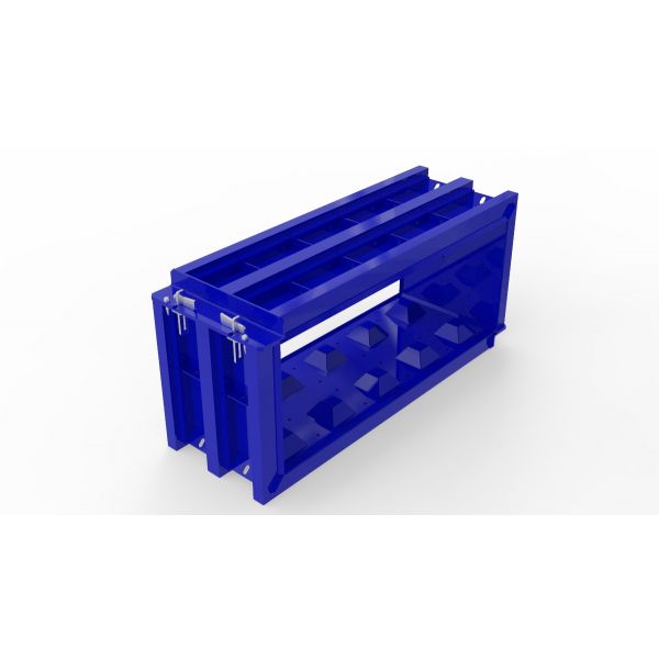 Moule pour blocs plats 150 x 60 x 60