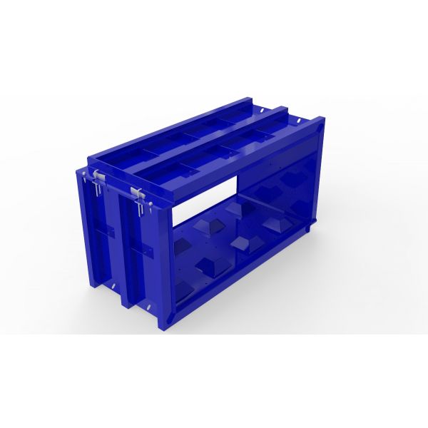 Moule pour blocs plats 160 x 80 x 80 - ref: FM1600800800