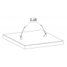 Profils 200 x 20 cm pour dalles (x50)
