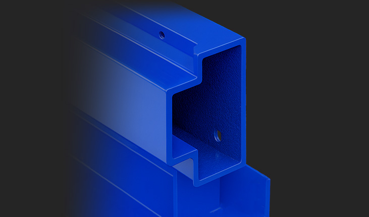 Profil rigides 4 et 6 plis